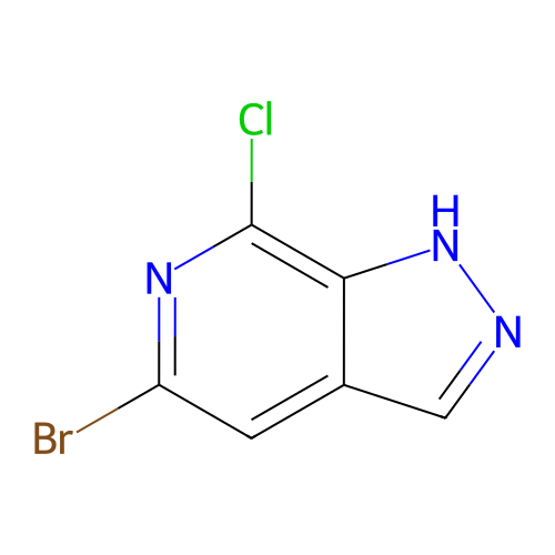 5-溴-7-氯-1H-吡唑并[3,4-c]吡啶,5-Bromo-7-chloro-1H-pyrazolo[3,4-c]pyridine