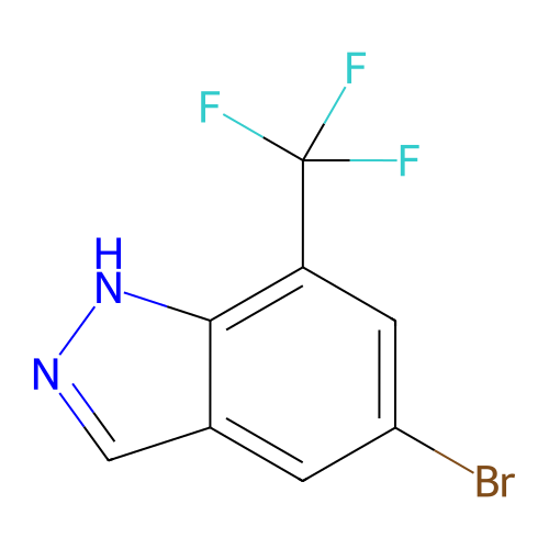 5-溴-7-(三氟甲基)-1H-吲唑,5-Bromo-7-(trifluoromethyl)-1H-indazole