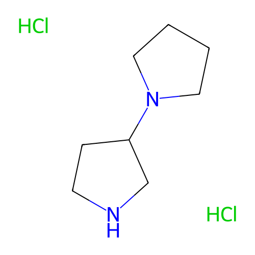 1,3'-联吡咯烷二盐酸盐,1,3'-Bipyrrolidine dihydrochloride