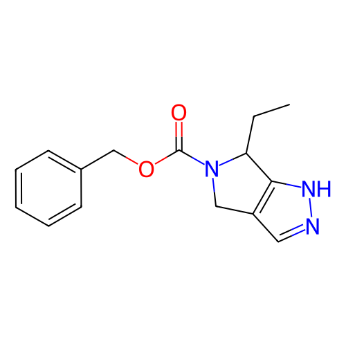 6-乙基-4,6-二氢吡咯并[3,4-c]吡唑-5(1H)-羧酸苄酯,Benzyl 6-ethyl-4,6-dihydropyrrolo[3,4-c]pyrazole-5(1H)-carboxylate