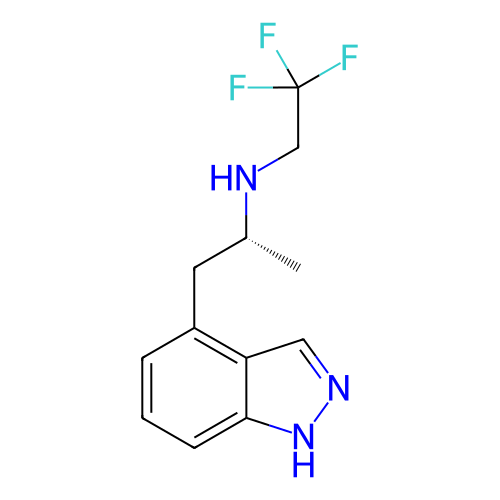 (R) -1-(1H-吲唑-4-基)-N-(2,2,2-三氟乙基)丙烷-2-胺,(R)-1-(1H-Indazol-4-yl)-N-(2,2,2-trifluoroethyl)propan-2-amine