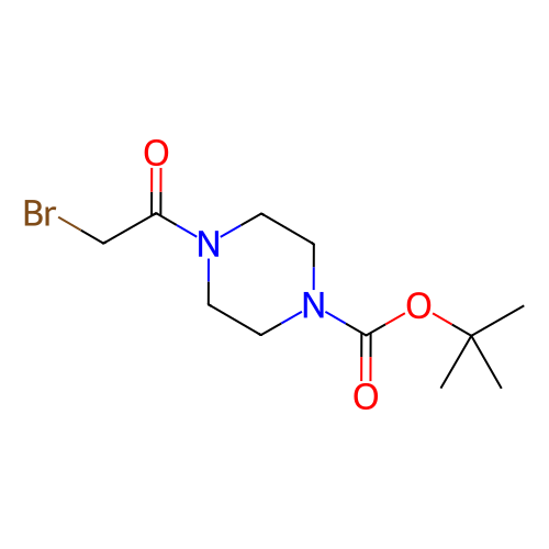 4-(2-溴乙酰基)哌嗪-1-羧酸叔丁酯,tert-Butyl 4-(2-bromoacetyl)piperazine-1-carboxylate