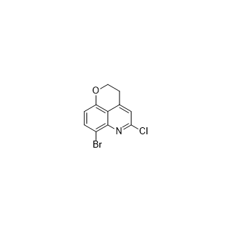 7-溴-5-氯-2,3-二氢吡喃并[4,3,2-de]喹啉,7-Bromo-5-chloro-2,3-dihydropyrano[4,3,2-de]quinoline