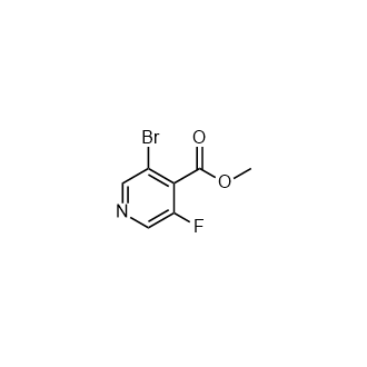 3-溴-5-氟-4-吡啶羧酸甲酯,Methyl 3-Bromo-5-fluoro-4-pyridinecarboxylate