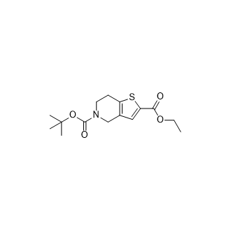 5-Boc-4,5,6,7-四氫噻吩并[3,2-c]吡啶-2-羧酸乙酯,Ethyl 5-Boc-4,5,6,7-tetrahydrothieno[3,2-c]pyridine-2-carboxylate