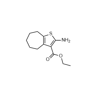 2-氨基-5,6,7,8-四氢-4H-环庚乙基[b]噻吩-3-羧酸乙酯,Ethyl 2-amino-5,6,7,8-tetrahydro-4H-cyclohepta[b]thiophene-3-carboxylate