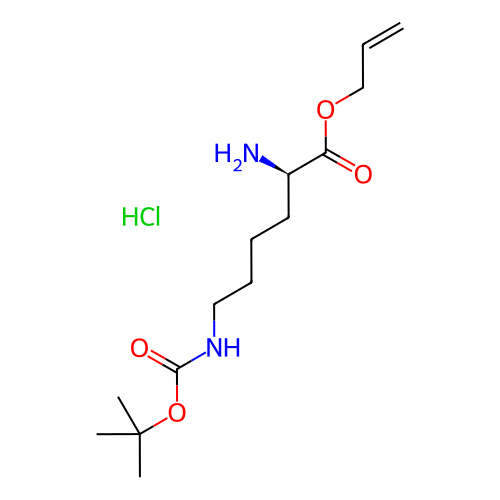 N6-(叔丁氧基羰基)-D-赖氨酸盐酸盐烯丙基,Allyl N6-(tert-butoxycarbonyl)-D-lysinate hydrochloride