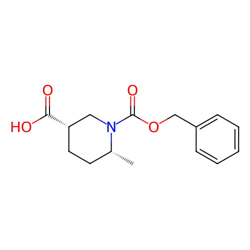 (3S,6R)-1-((苄氧基)羰基)-6-甲基哌啶-3-羧酸,(3S,6R)-1-((benzyloxy)carbonyl)-6-methylpiperidine-3-carboxylic acid