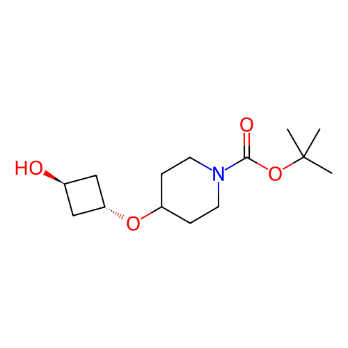 4-(trans-3-羟基环丁氧基)哌啶-1-羧酸叔丁酯,tert-butyl 4-(trans-3-hydroxycyclobutoxy)piperidine-1-carboxylate