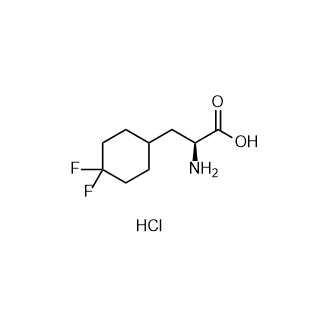 (S)-2-氨基-3-(4,4-二氟環(huán)己基)丙酸鹽酸鹽,(S)-2-Amino-3-(4,4-difluorocyclohexyl)propanoic acid hydrochloride