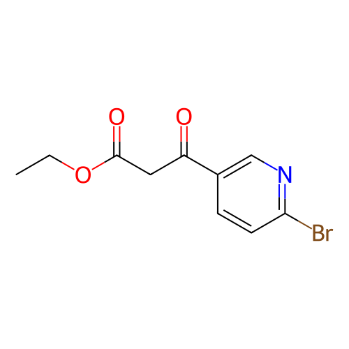 3-(6-溴吡啶-3-基)-3-氧代丙酸乙酯,Ethyl 3-(6-bromopyridin-3-yl)-3-oxopropanoate
