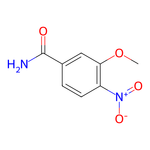 3-甲氧基-4-硝基苯甲酰胺,3-Methoxy-4-nitrobenzamide