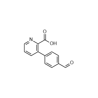 3-(4-甲酰基苯基)吡啶甲酸,3-(4-Formylphenyl)picolinic acid