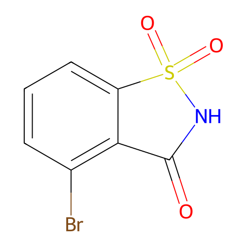 4-溴苯并[d]异噻唑-3(2H)-1,1-二氧化物,4-Bromobenzo[d]isothiazol-3(2H)-one 1,1-dioxide