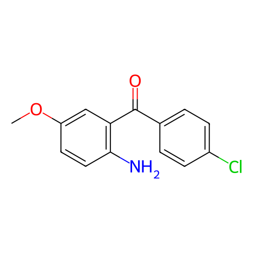 (2-氨基-5-甲氧基苯基)(4-氯苯基)甲酮,(2-Amino-5-methoxyphenyl)(4-chlorophenyl)methanone