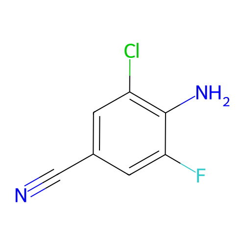 4-氨基-3-氯-5-氟苯甲腈,4-Amino-3-chloro-5-fluorobenzonitrile