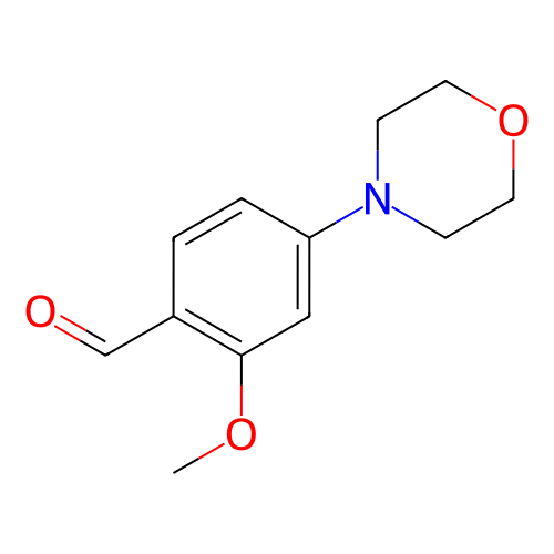 2-甲氧基-4-(4-吗啉基)苯甲醛,2-Methoxy-4-(4-morpholinyl)benzaldehyde