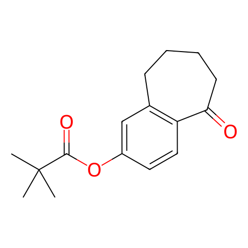 5-氧代-6,7,8,9-四氢-5H-苯并[7]环戊-2-基新戊酸酯,5-Oxo-6,7,8,9-tetrahydro-5H-benzo[7]annulen-2-yl pivalate