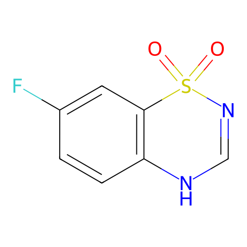 7-氟-4H-苯并[e][1,2,4]噻二嗪1,1-二氧化物,7-Fluoro-4H-benzo[e][1,2,4]thiadiazine 1,1-dioxide
