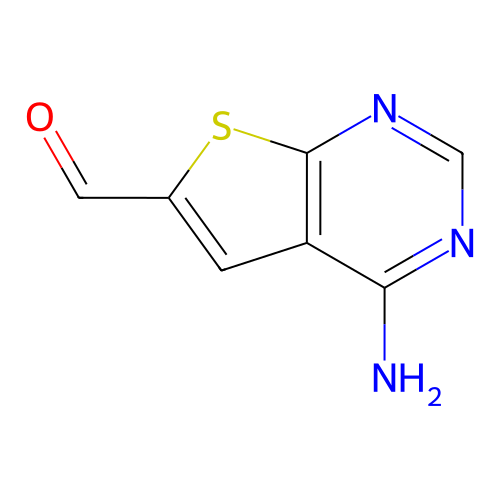 4-氨基噻吩并[2,3-d]嘧啶-6-甲醛,4-Aminothieno[2,3-d]pyrimidine-6-carbaldehyde