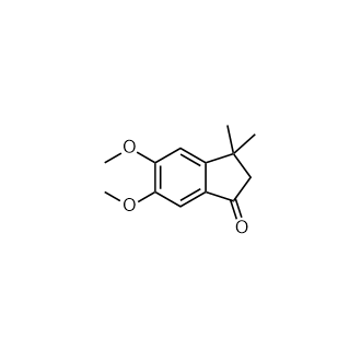 5,6-二甲氧基-3,3-二甲基-2,3-二氢-1H-茚-1-酮,5,6-Dimethoxy-3,3-dimethyl-2,3-dihydro-1H-inden-1-one