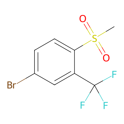 1-溴-4-(甲基磺酰基)-3-(三氟甲基)苯,1-Bromo-4-(methylsulfonyl)-3-(trifluoromethyl)benzene