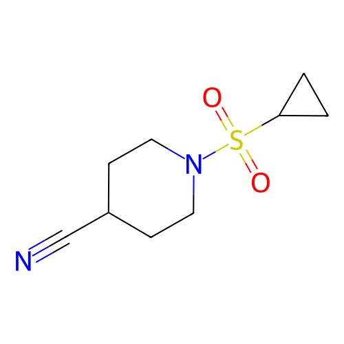 1-(环丙基磺酰基)-4-氰基哌啶,1-(Cyclopropylsulfonyl)piperidine-4-carbonitrile