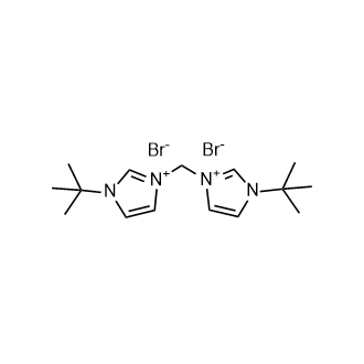 3,3'-亞甲基雙(1-叔丁基-3-咪唑鎓溴化物),3,3'-Methylenebis(1-tert-butyl-3-imidazolium Bromide)