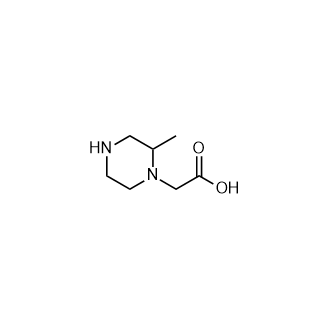 2-(2-甲基哌嗪-1-基)乙酸,2-(2-Methylpiperazin-1-yl)acetic acid