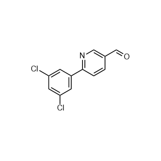 6-(3,5-二氯苯基)烟醛,6-(3,5-Dichlorophenyl)nicotinaldehyde