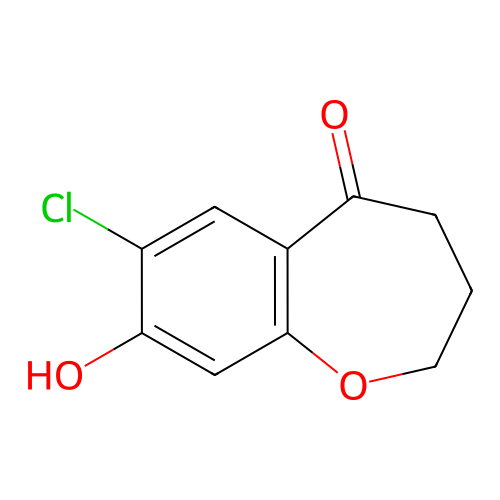 7-氯-8-羥基-3,4-二氫苯并[b]氧雜-5(2H)-酮,7-Chloro-8-hydroxy-3,4-dihydrobenzo[b]oxepin-5(2H)-one