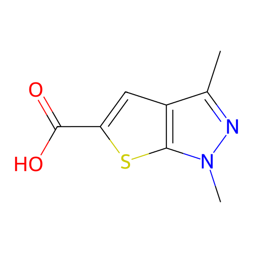 1,3-二甲基-1H-噻吩[2,3-c]吡唑-5-甲酸,1,3-Dimethyl-1H-thieno[2,3-c]pyrazole-5-carboxylic acid