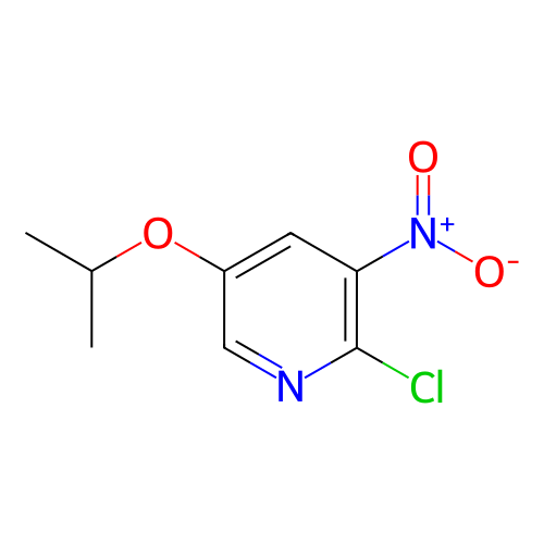 2-氯-5-异丙氧基-3-硝基吡啶,2-Chloro-5-isopropoxy-3-nitropyridine