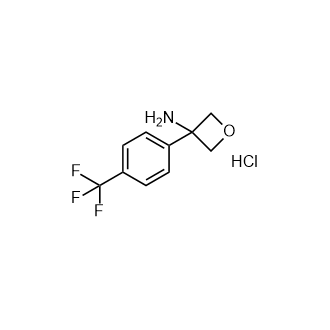 3-[4-(三氟甲基)苯基]氧杂环丁烷-3-胺盐酸盐,3-[4-(Trifluoromethyl)phenyl]oxetan-3-amine hydrochloride