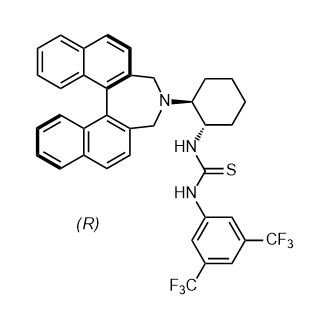 N-[3,5-双(三氟甲基)苯基]-N’-[(1S,2S)-2-[(11bR)-3,5-二氢-4H-联萘并[2,1-c:1’,2’-e]氮杂卓-4-基]环己基]硫脲,N-[3,5-Bis(trifluoromethyl)phenyl]-N'-[(1S,2S)-2-[(11bR)-3,5-dihydro-4H-dinaphth[2,1-c:1',2'-e]azepin-4-yl]cyclohexyl]thiourea