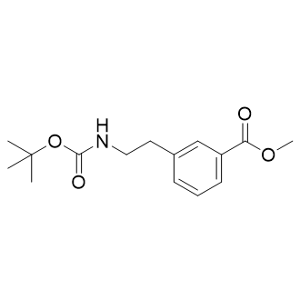 3-(2-((叔丁氧基羰基)氨基)乙基)苯甲酸甲酯,Methyl 3-(2-((tert-butoxycarbonyl)amino)ethyl)benzoate