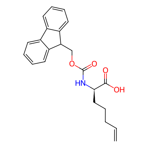 (R)-2-((((9H-芴-9-基)甲氧基)羰基)氨基)庚-6-烯酸,(R)-2-((((9H-Fluoren-9-yl)methoxy)carbonyl)amino)hept-6-enoic acid