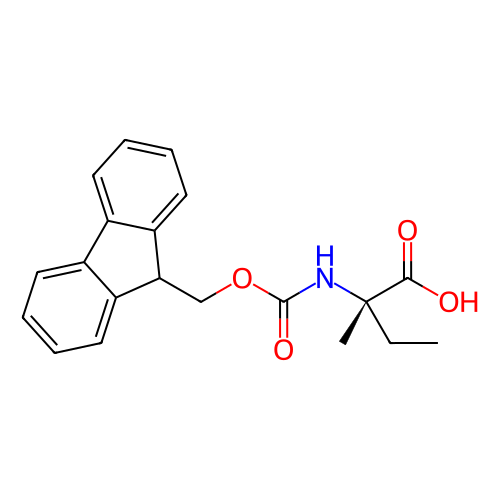 (R)-2-((((9H-芴-9-基)甲氧基)羰基)氨基)-2-甲基丁酸,(R)-2-((((9H-Fluoren-9-yl)methoxy)carbonyl)amino)-2-methylbutanoic acid