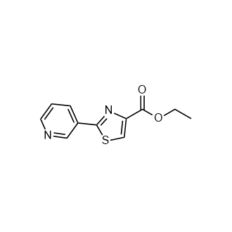 2-(吡啶-3-基)噻唑-4-羧酸乙酯,Ethyl 2-(pyridin-3-yl)thiazole-4-carboxylate