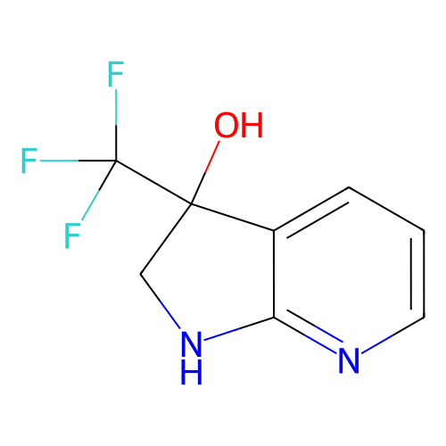 3-(三氟甲基)-2,3-二氢-1H-吡咯并[2,3-b]吡啶-3-醇,3-(Trifluoromethyl)-2,3-dihydro-1H-pyrrolo[2,3-b]pyridin-3-ol