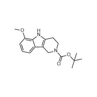 6-甲氧基-3,4-二氫-1H-吡啶并[4,3-b]吲哚-2(5H)-羧酸叔丁酯,tert-Butyl 6-methoxy-3,4-dihydro-1H-pyrido[4,3-b]indole-2(5H)-carboxylate