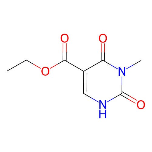 3-甲基-2,4-二氧-1,2,3,4-四氢嘧啶-5-羧酸乙酯,Ethyl 3-methyl-2,4-dioxo-1,2,3,4-tetrahydropyrimidine-5-carboxylate