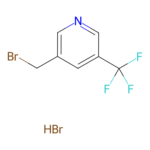 3-(溴甲基)-5-(三氟甲基)吡啶氫溴酸鹽,3-(Bromomethyl)-5-(trifluoromethyl)pyridine hydrobromide