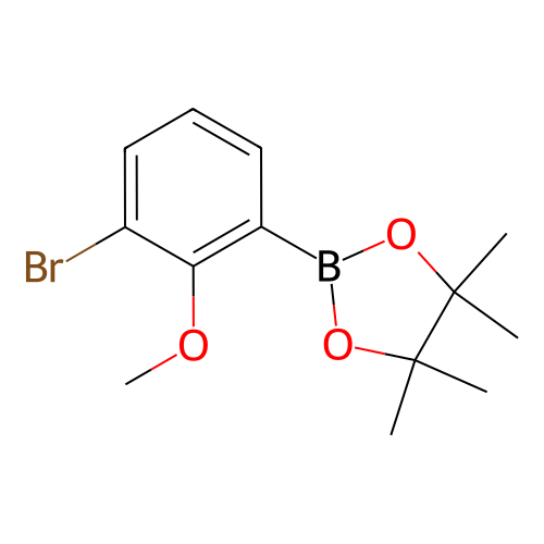 2-(3-溴-2-甲氧基苯基)-4,4,5,5-四甲基-1,3,2-二氧杂硼烷,2-(3-Bromo-2-methoxyphenyl)-4,4,5,5-tetramethyl-1,3,2-dioxaborolane