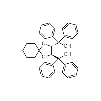 (2S,3S)-1,4-二氧杂螺[4.5]癸烷-2,3-二基双(二苯基甲醇),(2S,3S)-1,4-Dioxaspiro[4.5]decane-2,3-diylbis(diphenylmethanol)