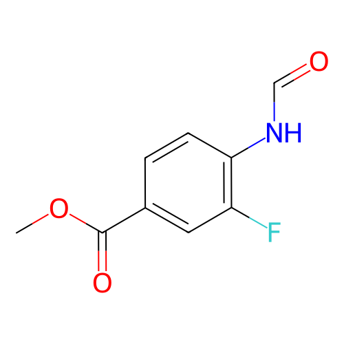 3-氟-4-甲酰氨基苯甲酸甲酯,Methyl 3-fluoro-4-formamidobenzoate