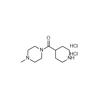 (4-甲基哌嗪-1-基)(哌啶-4-基)甲酮二盐酸盐,(4-Methylpiperazin-1-yl)(piperidin-4-yl)methanone dihydrochloride