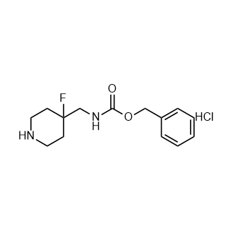 N-[(4-氟-4-哌啶基)甲基]氨基甲酸芐酯鹽酸鹽,Benzyl N-[(4-fluoro-4-piperidyl)methyl]carbamate hydrochloride