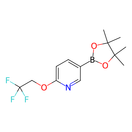 5-(4,4,5,5-四甲基-1,3,2-二氧硼烷-2-基)-2-(2,2,2-三氟乙氧基)吡啶,5-(4,4,5,5-Tetramethyl-1,3,2-dioxaborolan-2-yl)-2-(2,2,2-trifluoroethoxy)pyridine