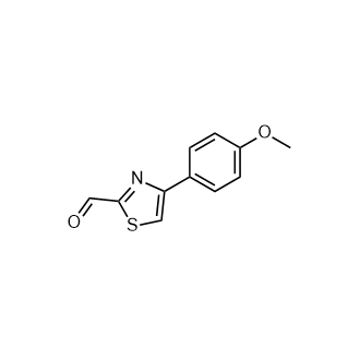 4-(4-甲氧基苯基)噻唑-2-甲醛,4-(4-Methoxyphenyl)thiazole-2-carbaldehyde